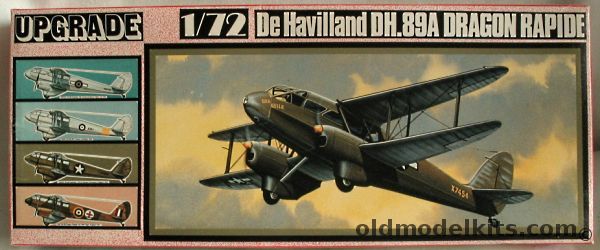 Tasman 1/72 De Havilland DH-89A Dragon Rapide Upgrade - With Vac Canopy / white metal / rigging wire / 5 decals - USAAF 'Wee Wullie' and X7523 - RAF 'Women of the Empire' - RNZAF  or RAAF A33-1, UG2001 plastic model kit
